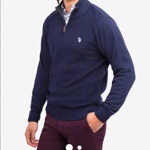 U.S. Polo Assn. - Quarter Zip Sweater - Size XL